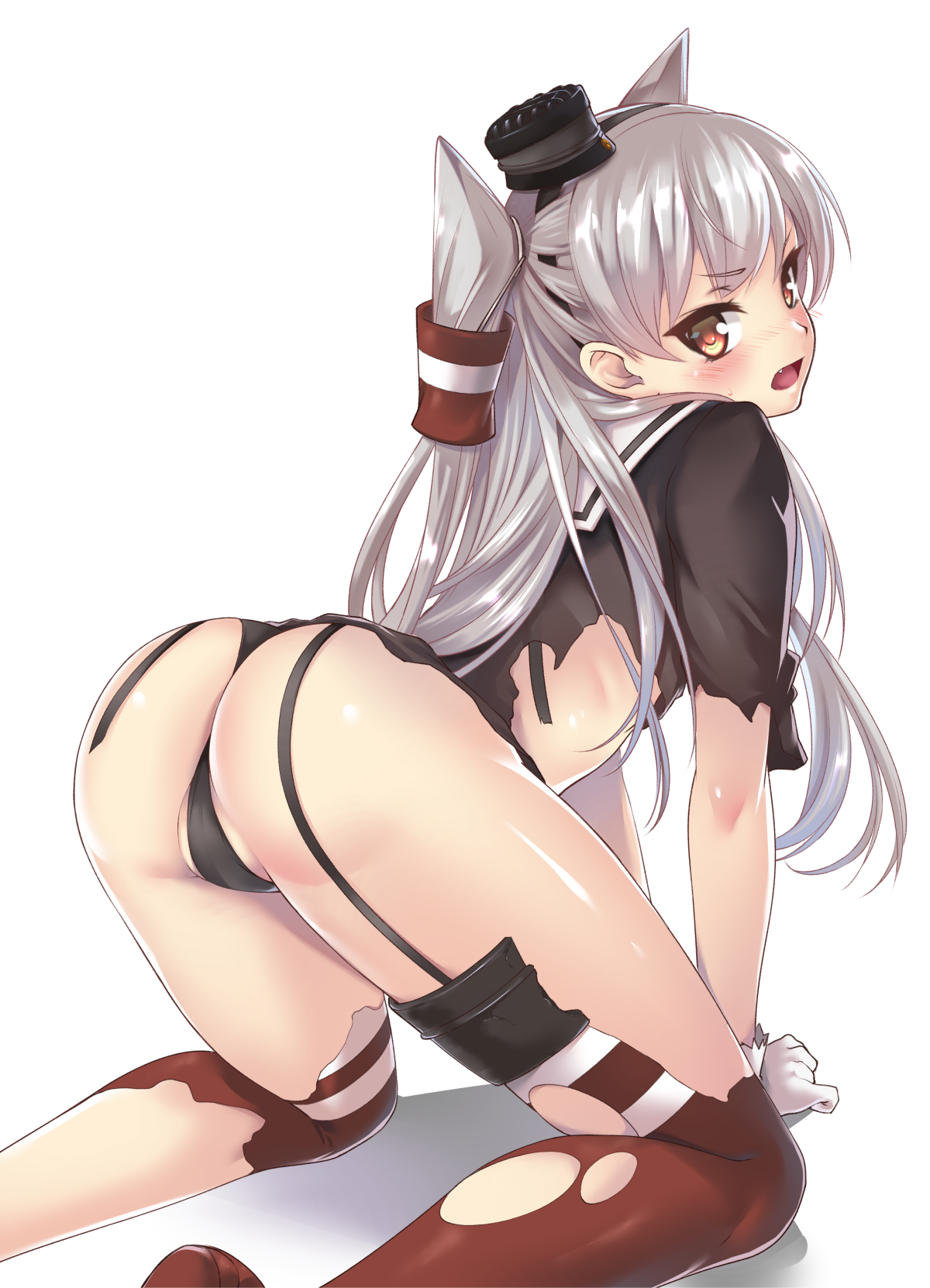 Ipuu El Ane Koubou Kantai Collection Amatsukaze Kancolle Ass